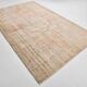 7X11 Pale Orange Beige Turkish Aea Rug, 202x320Cm SK 21060