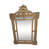 Miroir à parecloses Napoléon III 88 x 132 cm