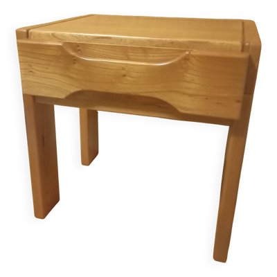 Table de chevet Regain en orme massif
