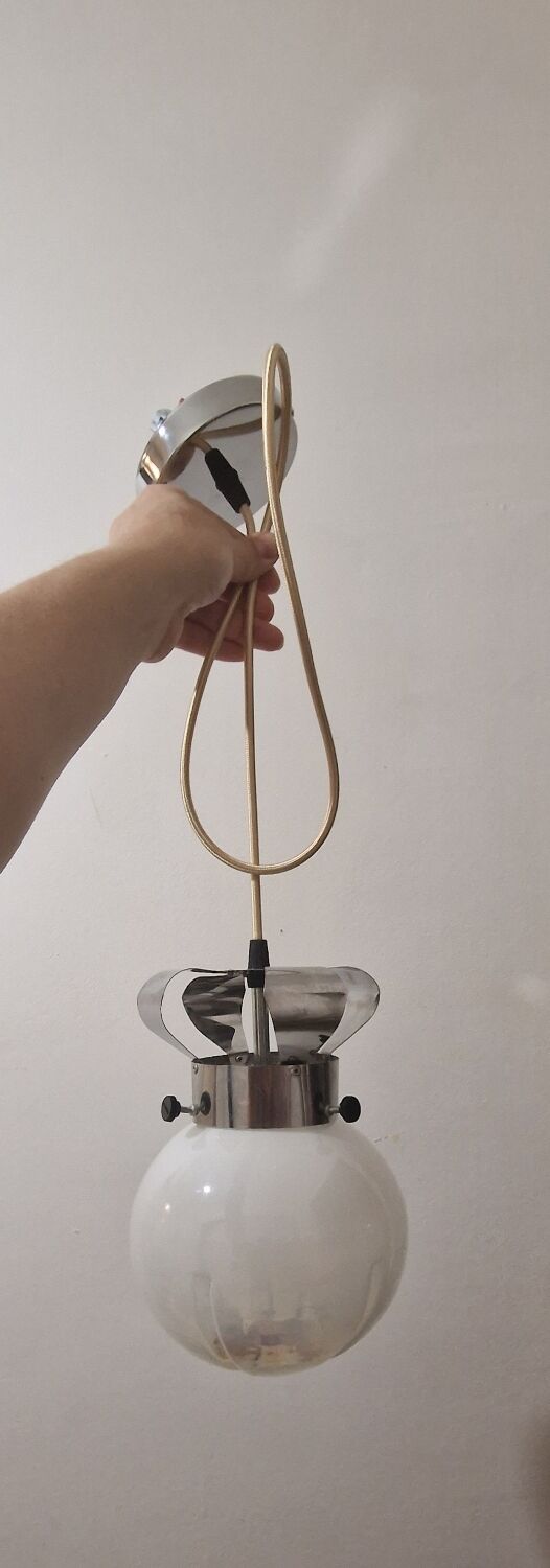 Mazzega suspension lamp from murano reelectrified