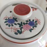 Théière à motifs japonais