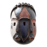 Masque africain Gabon H 26cm Double visage