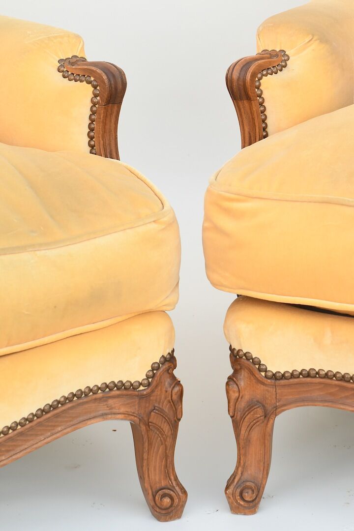 Pair of shepherd chairs