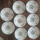 Set of 8 Lunéville KG flat plates