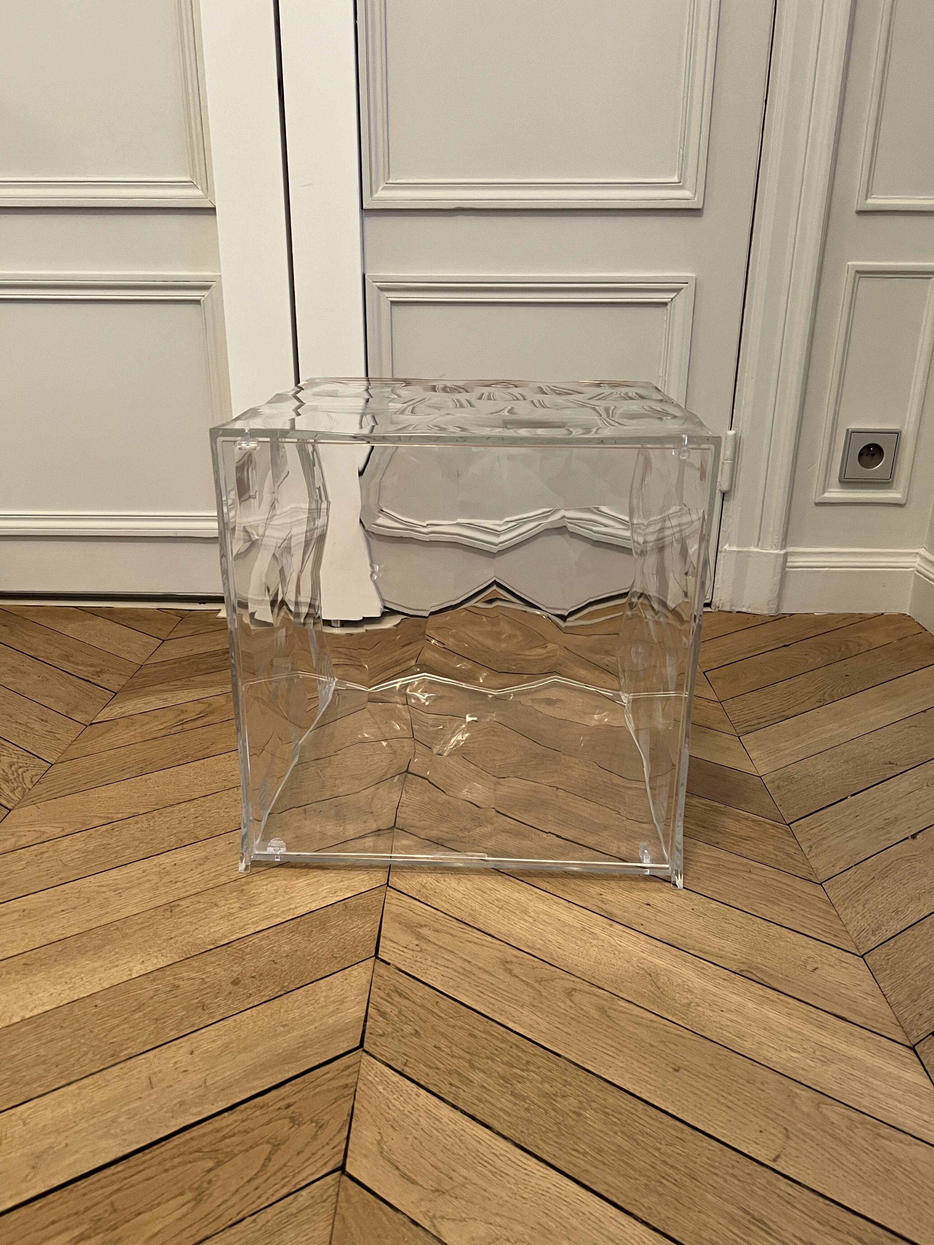 Optic storage with door - Kartell - Christal