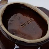 French studio ceramic bowl with fish from Vallauris, 1970s