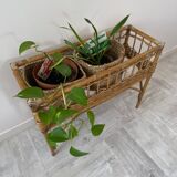 Rattan planter