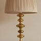 Pair of Swedish Coil Table Lamps