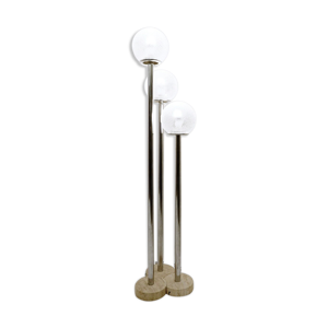 Lampadaires avec globes - verre