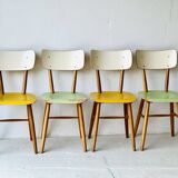 Chaises de bistro de Ton, lot de 4