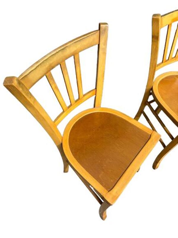 Lot de 9 chaises bistrot