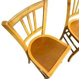 Set of 9 bistro chairs