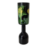 Vase spotted flowers, vintage 1977