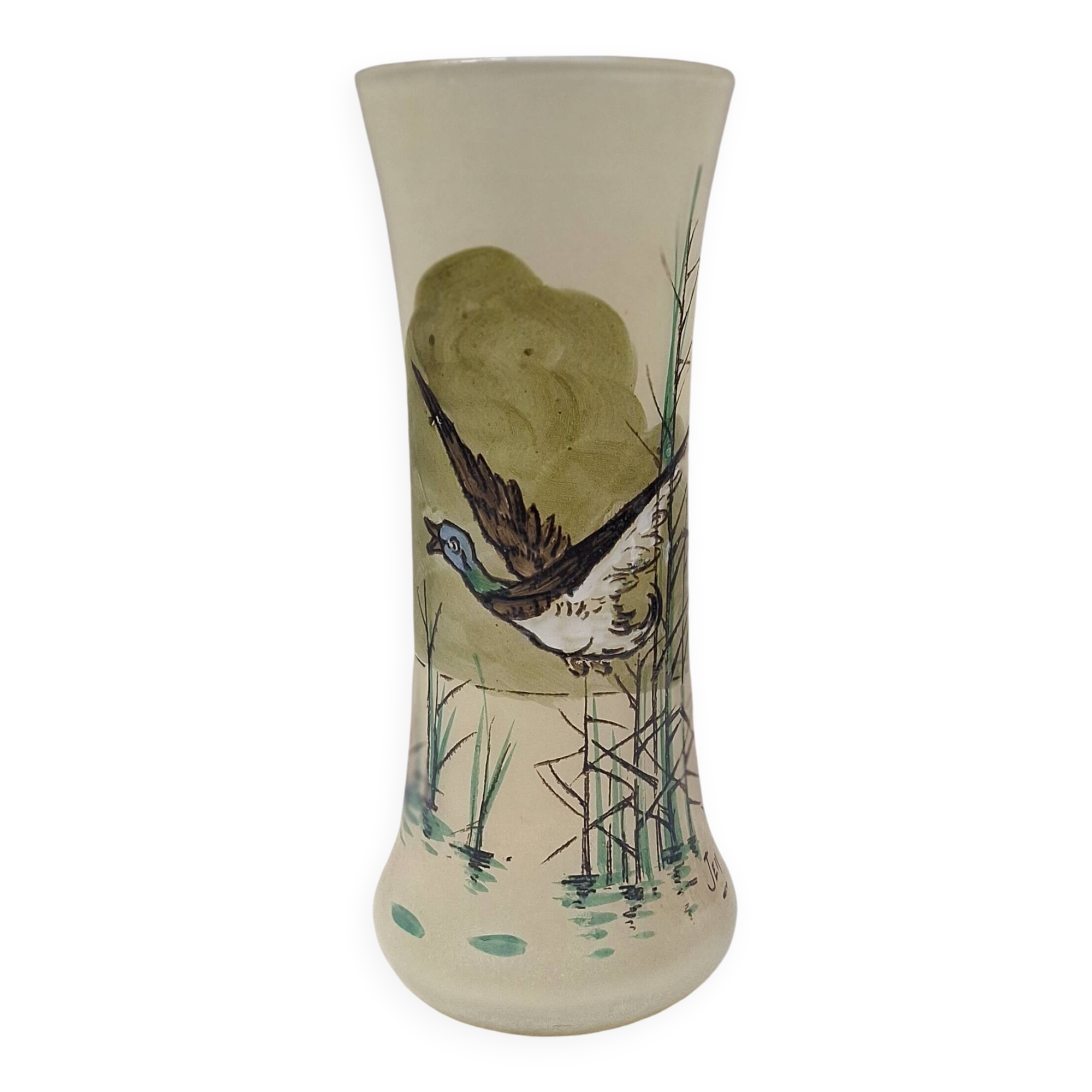 PAINTED VASE JEM PRODUCTION LEGRAS 1920-1944