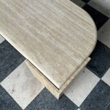 Vintage travertine coffee table