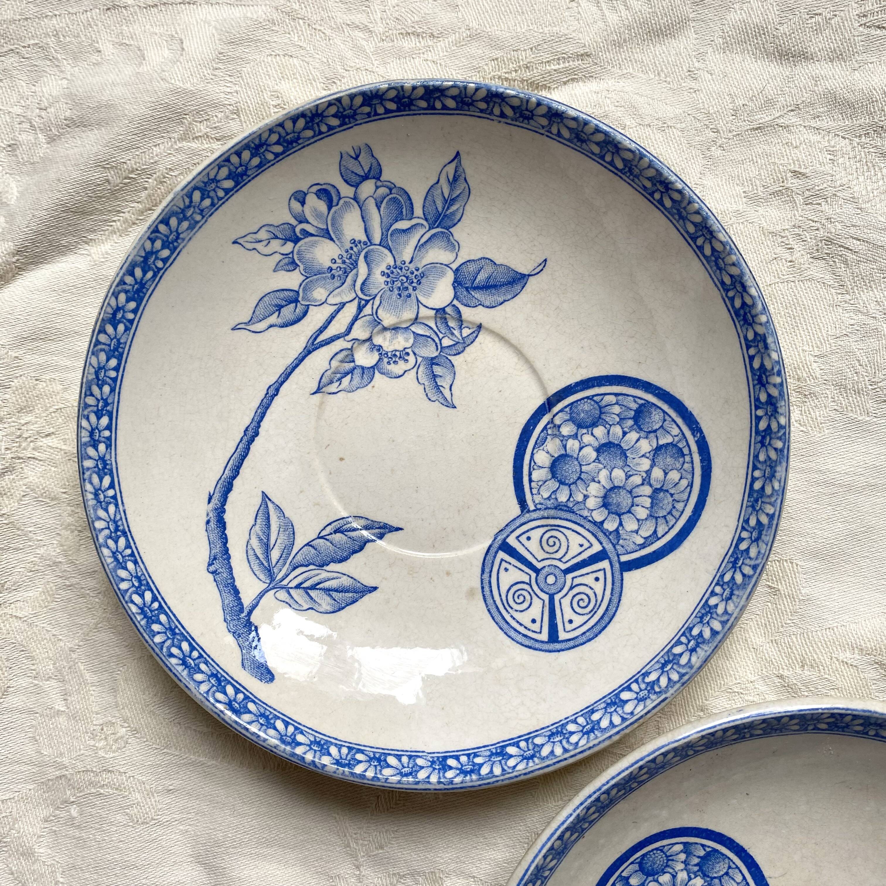 Earthenware saucers or coasters