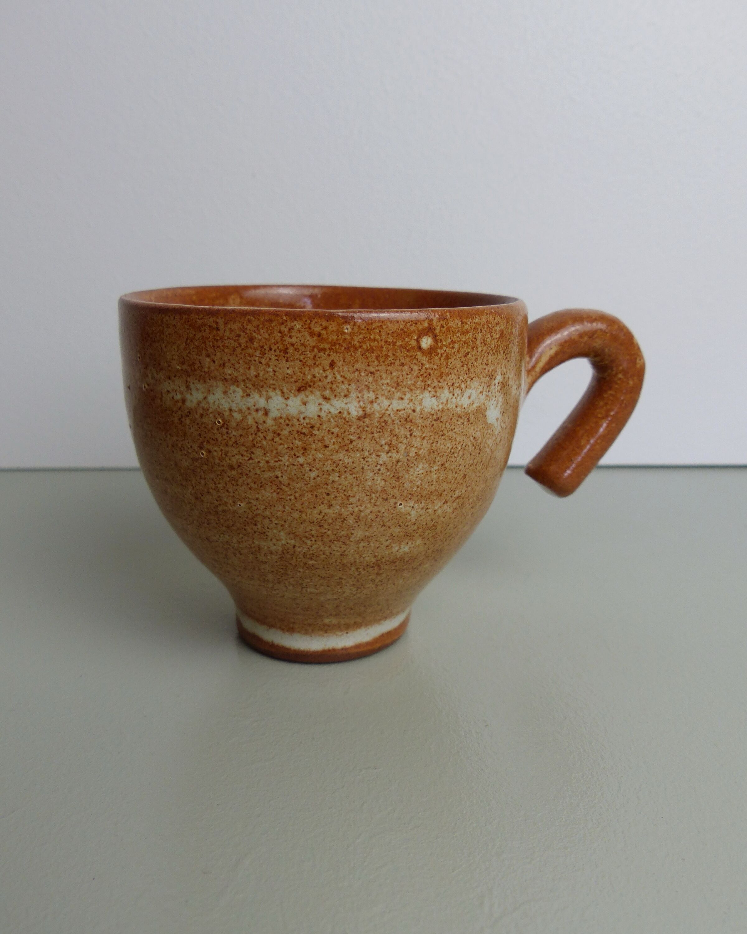 Set of 6 cups in Vallauris sandstone