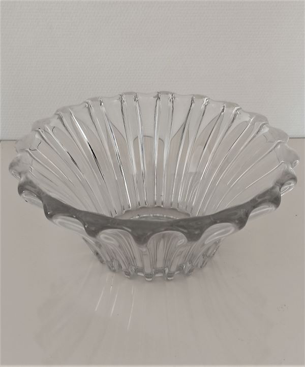 1950s crystal fruit bowl