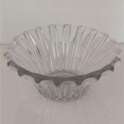 1950s crystal fruit bowl