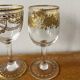 Pair of Napoleon III liqueur glasses