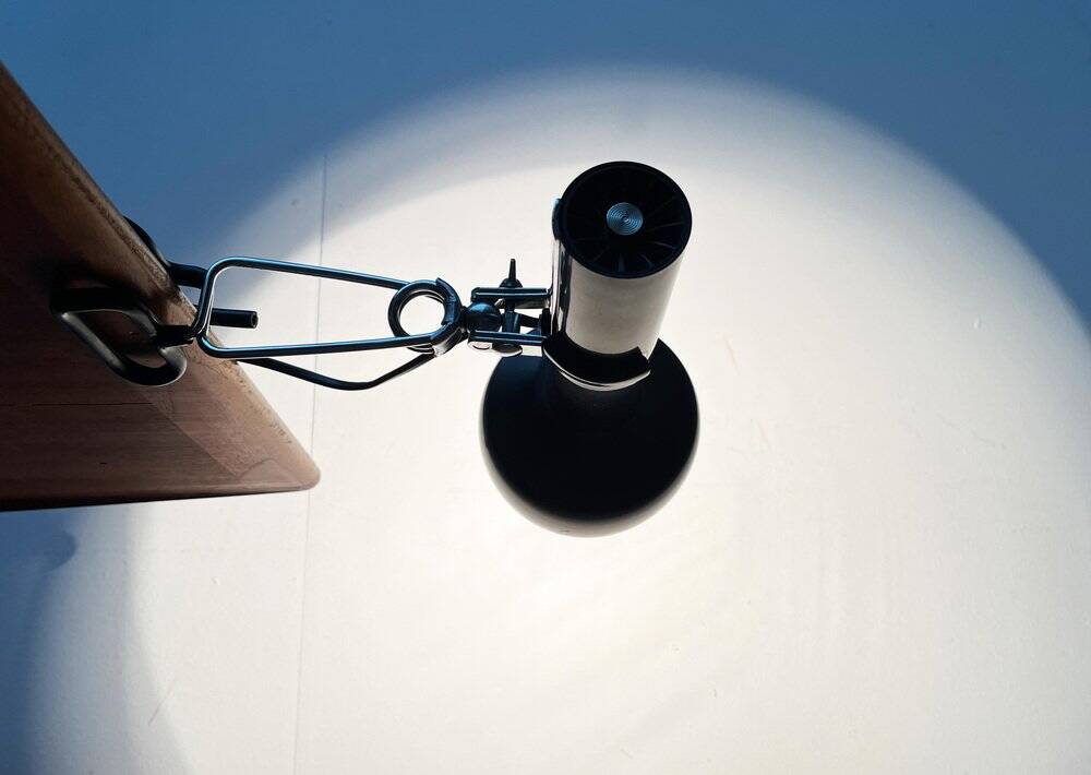 Lampes de table à pince Space Age milieu du siècle par l'équipe SLZ pour Swisslamps International, années 1960, lot de 4