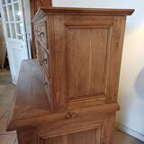 Antique desk with 15 drawers, professional furniture.