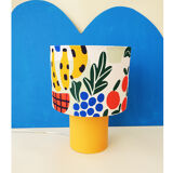 Lamp & tutti-frutti lampshade