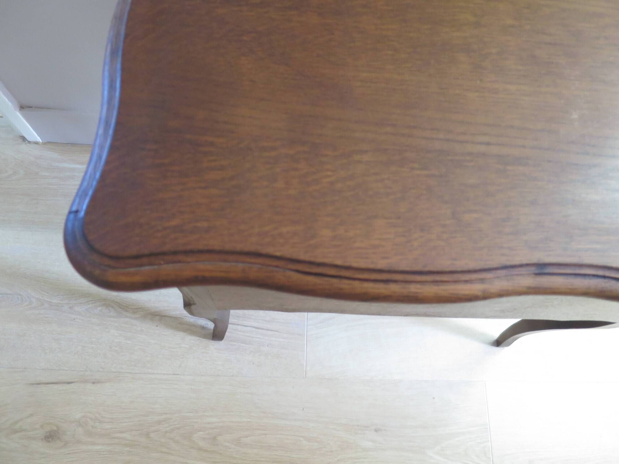 Vintage - Charming work table - Small chest of drawers/dressing table - Louis XV style - Cabriole legs - 2 drawers