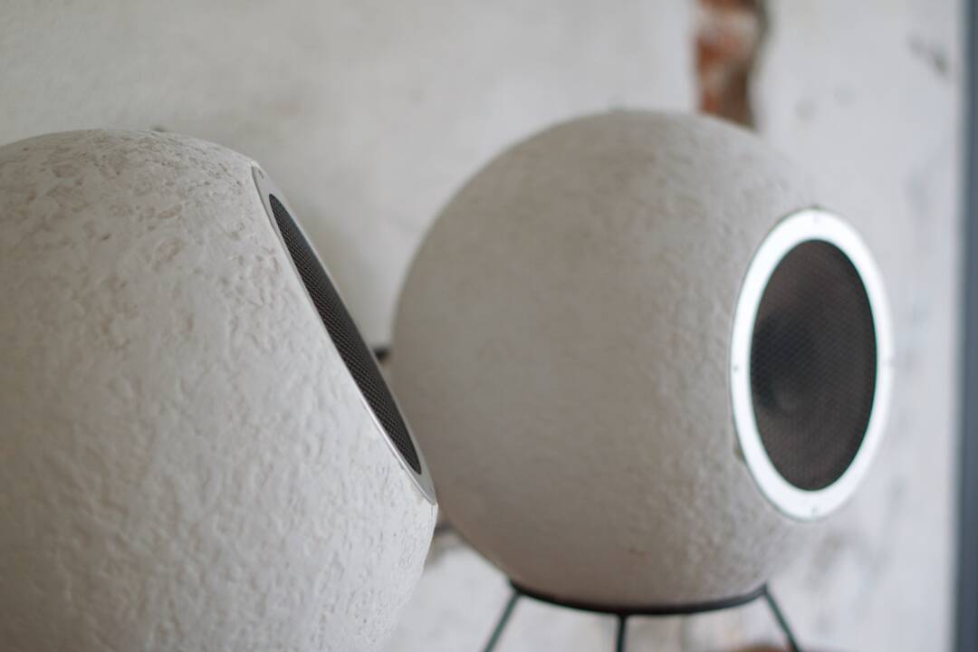 Set of 2 AS40 Bicone Supravox T215s Speakers by Joseph Léon for Elipson - 1960s