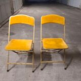 6 vintage opera folding chairs
