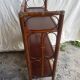 Old furniture rattan shelf 3 shelves 70s vintage