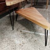 Duo of pull-out coffee tables