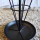 Black metal umbrella holder