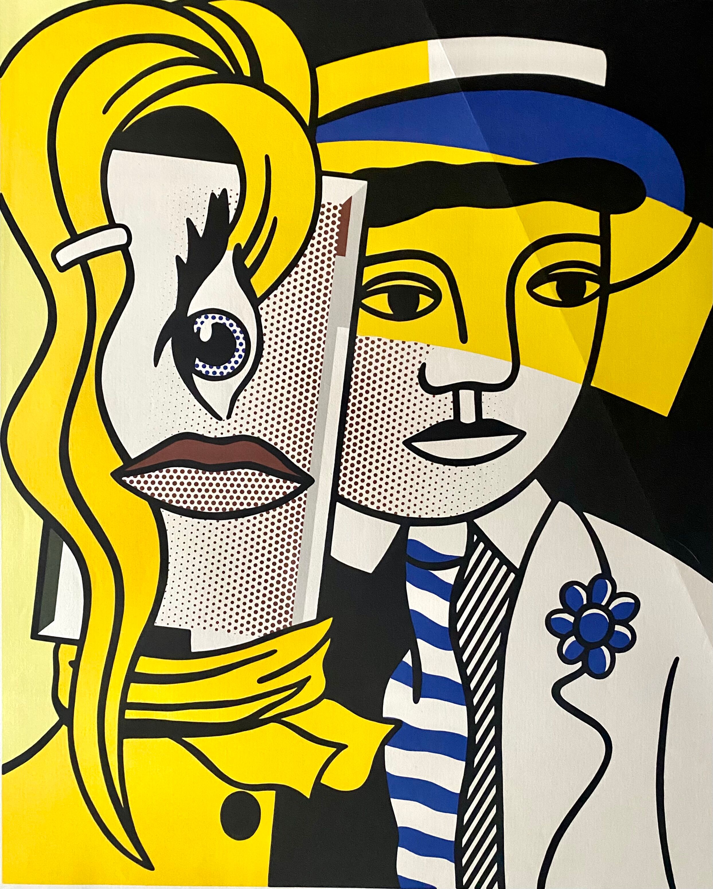 Roy Lichtenstein - Original Exhibition Poster at Leo Castelli Gallery, 1979 - Poster