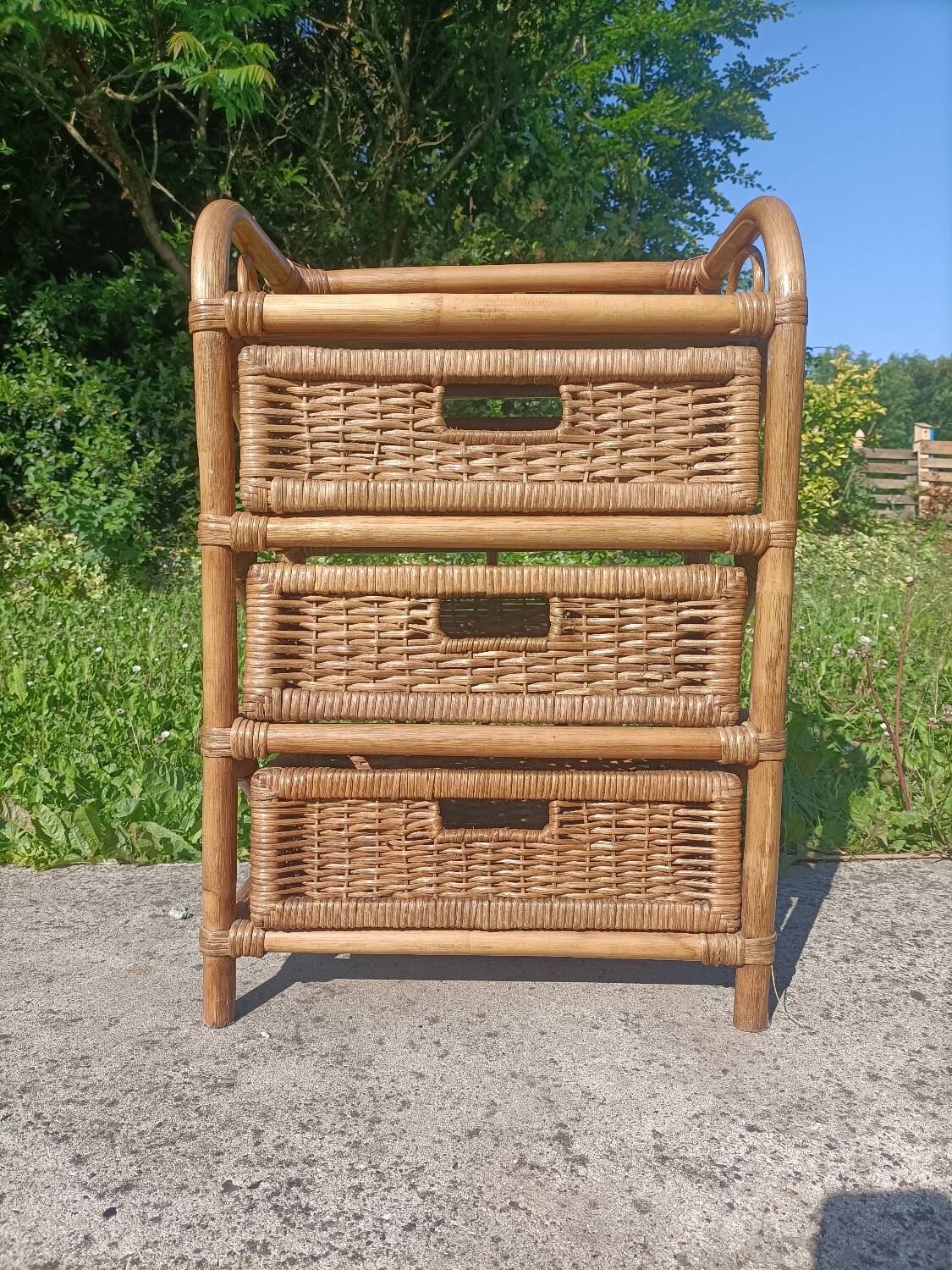 Meuble rotin