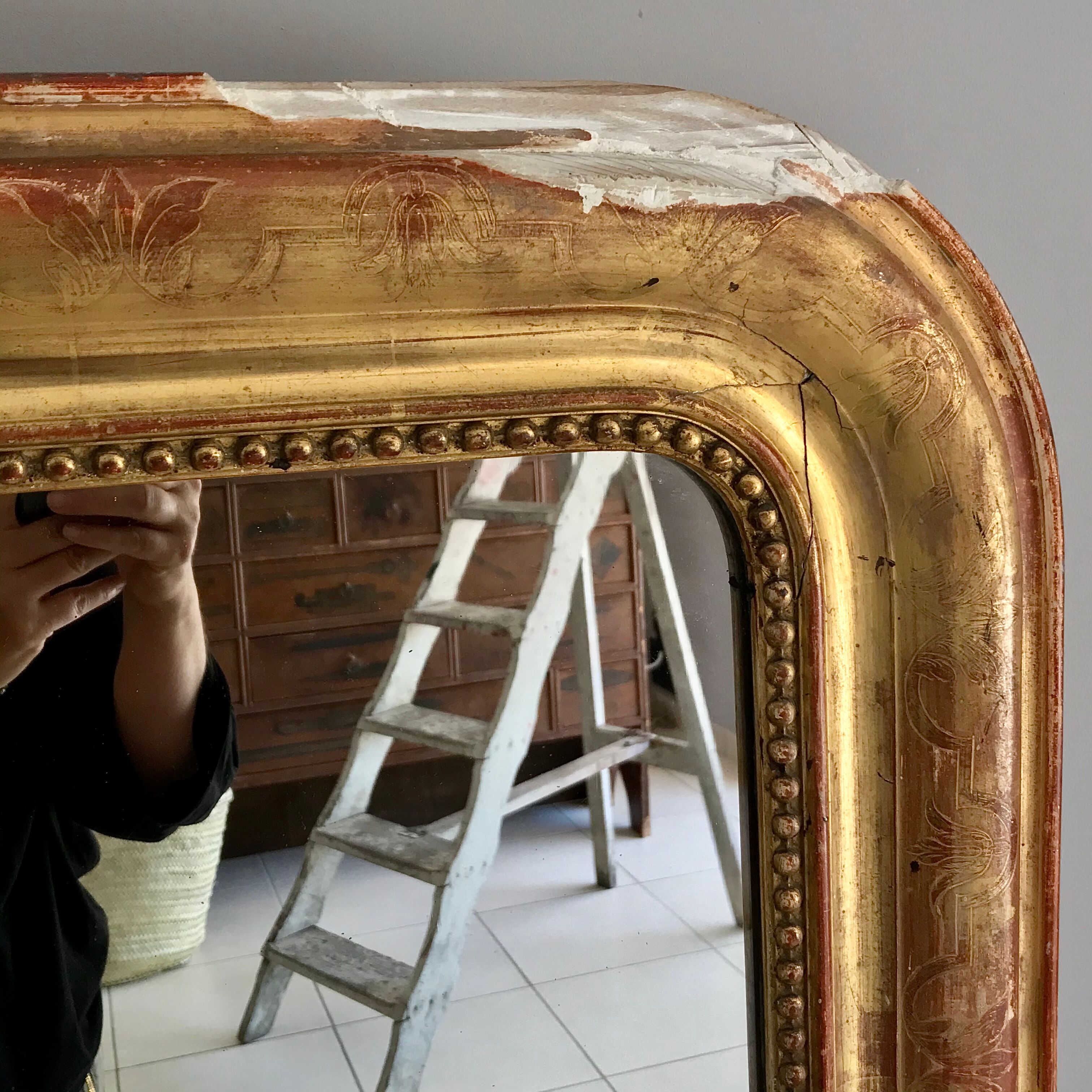 Mirror Louis Philippe 145x86cm