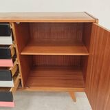 U-458 pink sideboard by Jiri Jiroutek for Interier Praha 1960