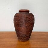 Vase from the Schamotte series, German brutalism from the mid-century by Spara Keramik, 1960s.