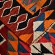 Red & Orange Oriental Kilim Runner Rug, 105x340Cm