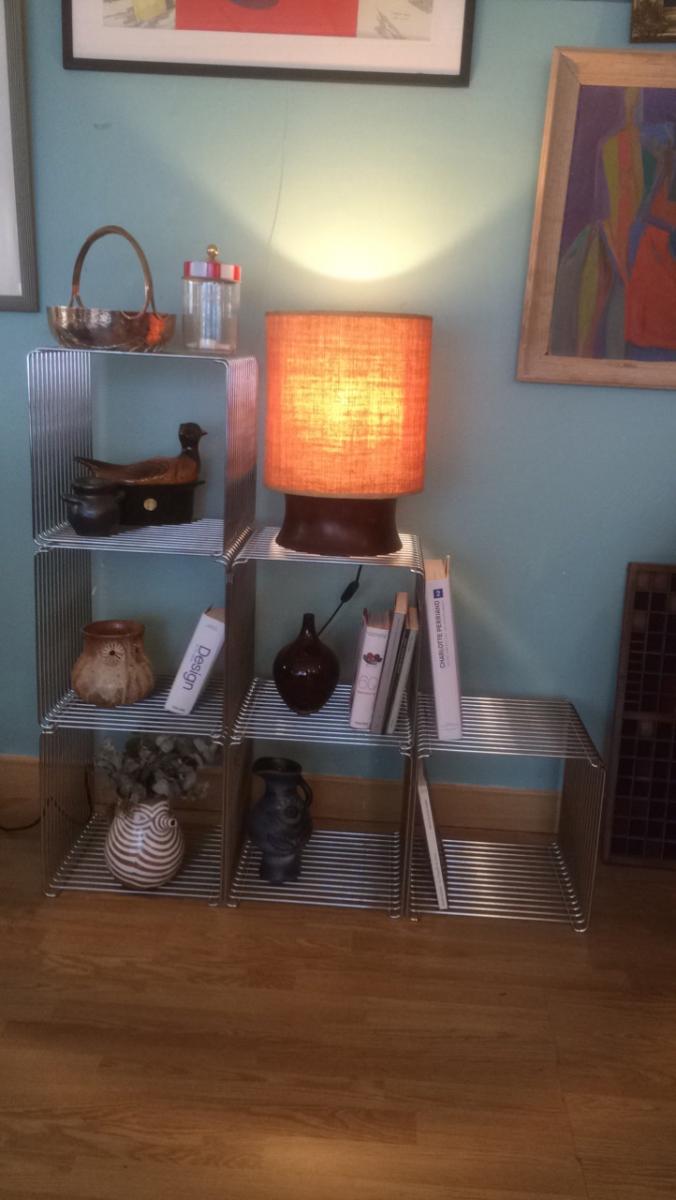 Adjustable shelves Pantonova Wire of Verner Panton