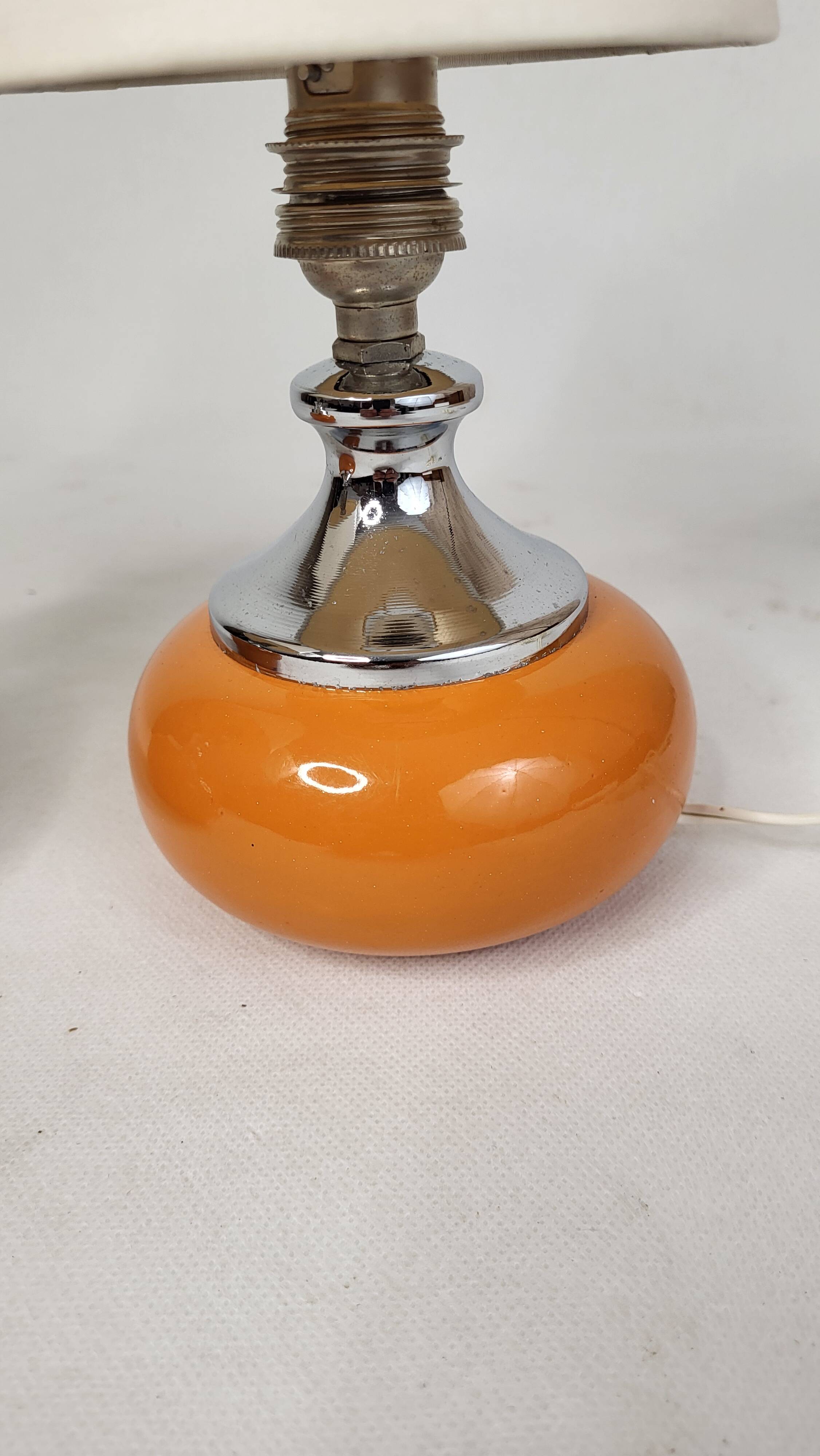 2 vintage lamps from the 70s