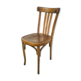 Former curved wooden bistro chair
