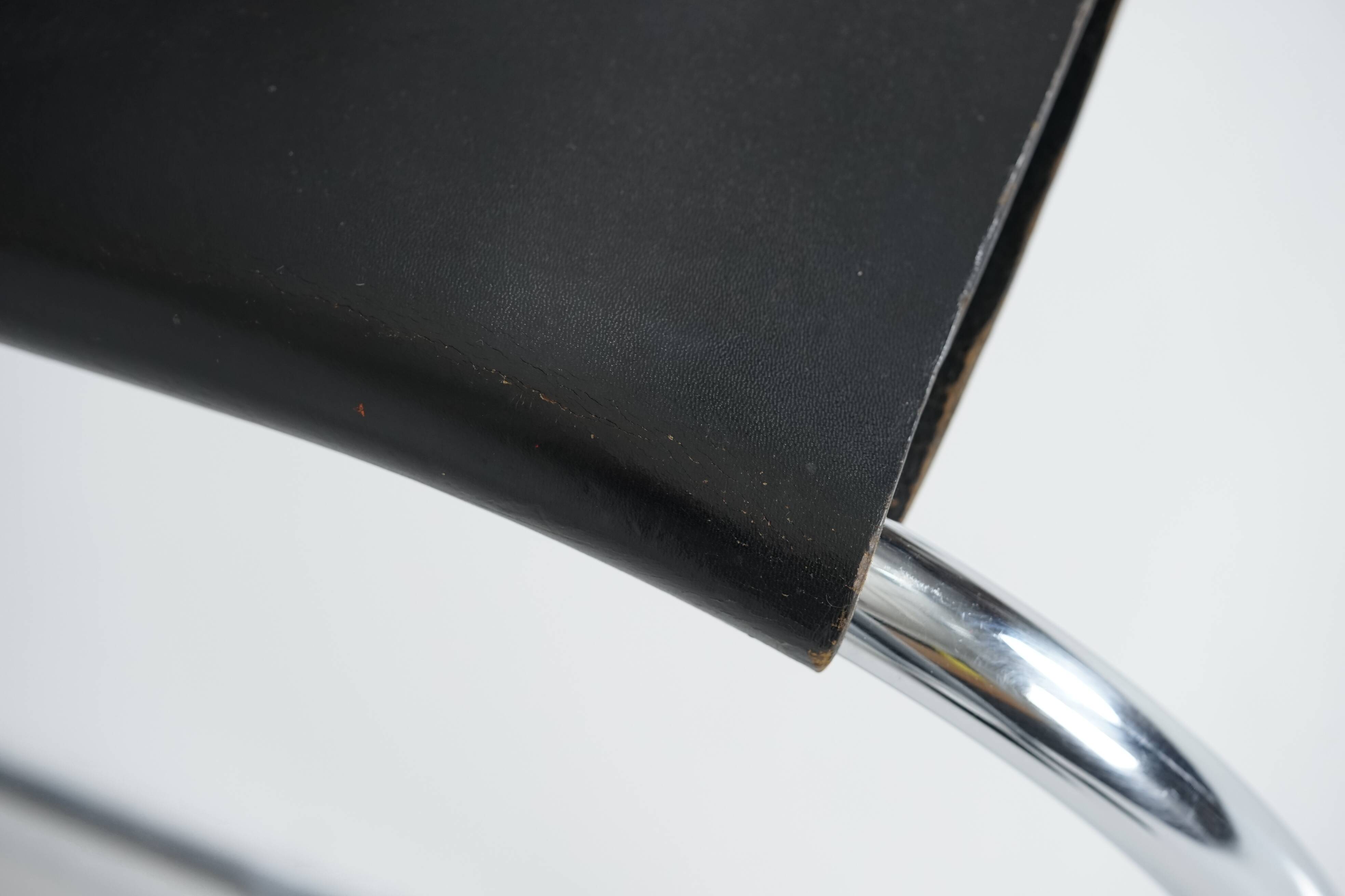 MR30/5 Tubular Steel Arm Chair by Ludwig Mies van der Rohe for Knoll