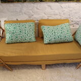 Rattan bench