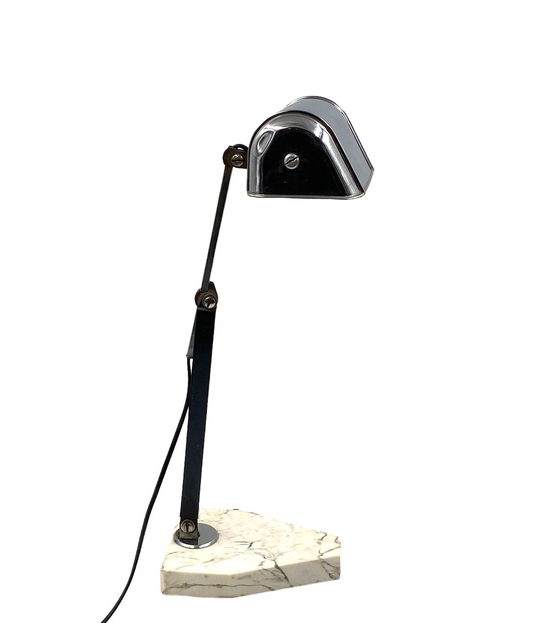 Lampe de bureau Art Déco, Fare France, vers 1930