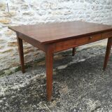 Oak farmhouse table