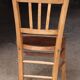 Early 20th century wooden bistro chair.