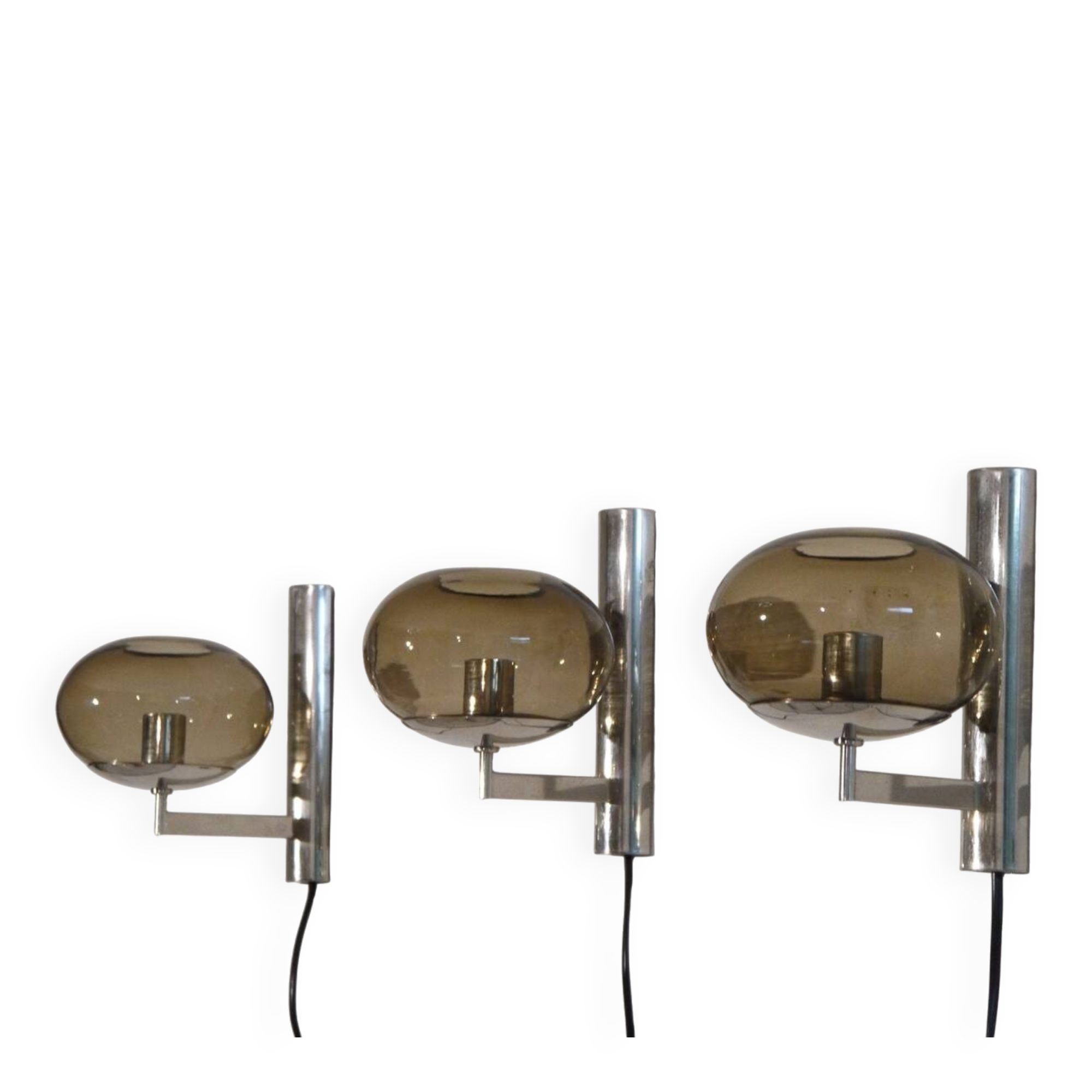 Lot of Italian wall lights, G Sciolari 1970