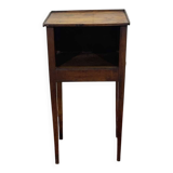 Early 19th century cherrywood bedside table