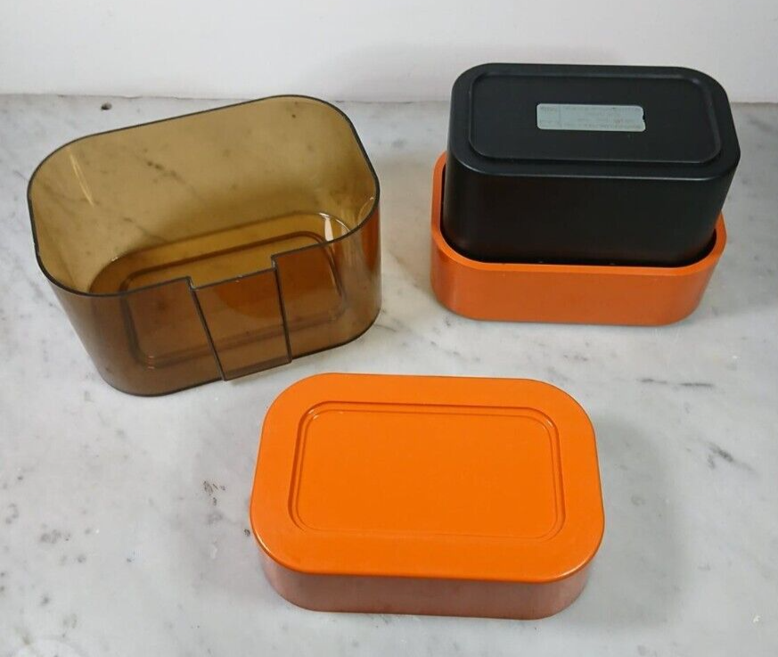 Vintage Terraillon 4000 orange complete kitchen scale